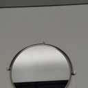 ALHAKIN 10x Magnifying Makeup Mirror, 8 Inch Tabletop Mirror with 1X/10X Magnification Double Sided, Standing Bathroom Makeup Mirror for Desk, Nickel