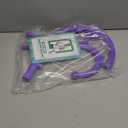 Shrdaepe Massage Trigger Point Cane, Muscle Release Tool Self Massage Hook Cane, Handheld Back, Neck, Shoulder, Leg and Feet Massager Rod, Body Deep Tissue Gifts for Men & Women, Purple