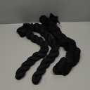 3 Pack Black Cheesecloth Table Runner 20 x 120 inch Gauze Table Runners 10 FT Long,Semi Sheer Boho Cheese Cloth Fabric Table Runner Bulk for Wedding,Party,Baby Shower,Bridal Shower Decoration