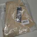 WAYRUNZ High Waist Cargo Shorts for Women (Beige)