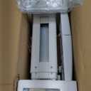 NC Projector Wall Mount with Universal mounting ,Telescopic Bracket Hanger,33lbs Load Capacity,High-Precision Adjustable: (12.8-29.13),white,(TYYZJ02)