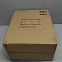 Modern Outdoor Post Light, Aluminum Lamp Post Light Fixture with Ribbed Glass, Soptted Black Outside Pole Lighting with 3-Inch Pier Mount Base for Yard Porch Pathway (14.2''H, 1 pc)