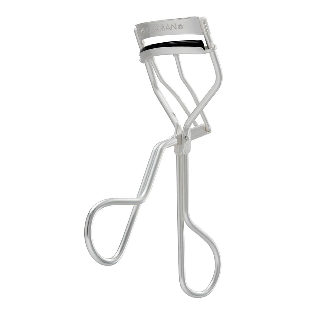 Tweezerman Curl 60 Metallic Lash Curler, Eyelash Curler for Round Shaped Eyes
