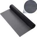 Window Screen Replacement 72"*100' Thicken Charcoal Fiberglass Screen with Better Vision Mesh Families Door Repair Kit Easy to Install Suitable for Windows, Doors and Porches