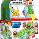Pokemon Carry Case Playset, Feat. Different Locations Within One Playset, with 2-Inch Pikachu Figure, Treetop Trap Door, Battle Area, Hidden Cave and More - Easily Folds into a Backpack