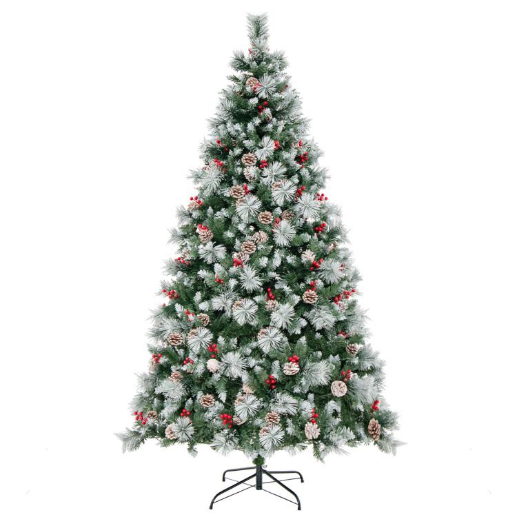 5Ft Artificial Christmas Tree With Snow