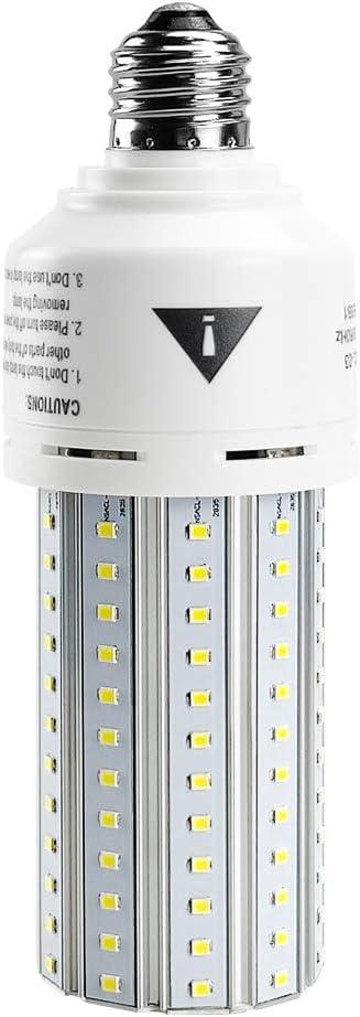 Mafuken 500W Equivalent LED Corn Light Bulb 7500 Lumen Led Bulbs 60W Super Bright 5000K Cool Daylight White E26/E27 Medium Base for Outdoor Indoor Workshop Garage Warehouse Factory Backyard 