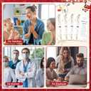 40 Sets Coworker Christmas Gifts Bulk Ballpoint Pens Coworkers Are Like Christmas Lights Greeting Cards Office Appreciation Gifts for Coworkers Staff Employee