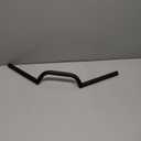 Handlebar 22mm Retro Motorcycle 7/8'' Handle Bar Steering Bar Precision Mitered Welded For Chopper Bobber Scrambler Cafe(22mm Black)