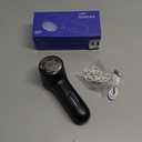 Fabric Shaver, Electric Lint Remover, Rechargeable Lint Shaver, Household Essentials for Clothes, Upholstery, Furniture, Sweater Defuzzer to Remove Pilling, Battery Operated, Black