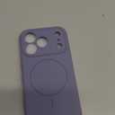 Miracase Magnetic for iPhone 17 Pro Case, Compatible with MagSafe, Integrated Silicone Camera Control Cover, 3.0mm Thicken Shockproof Drop Protection Phone Case for 17 Pro, Lavender Gray