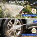 2026 New Jet Nozzle High Pressure Hose Nozzle, 2-1 High Pressure Power Washer Wand, VersatileCleaning Tool for Gutter, Patio, Car Wash,Gardening,Built to Last for Homeowners & Garden Enthusiasts