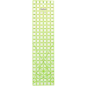 Omnigrid Omnigrip 6" x 24" Non-Slip Rectangle Quilting Ruler