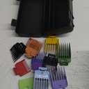 Wahl Clipper Genuine Secure-Fit Attachment Guard Organization Kit with Color Pro Colored Hair Clipper Guide Combs, 14 Piece Premium Storage Kit Hair Clippers, Multicolor - 3291-100 (Color)