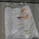 Women's Sleeveless Crew Neck Bodysuit Top Sexy Slim Summer Stretch Tank Top (White, XL)