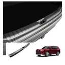 Rear Trunk Bumper Protector for 2025 2024 Grand Highlander Accessories, Trunk Door Sill Protector for Toyota Grand Highlander Accessories 2024 2025, Carbon Fiber Pattern 2 PCs