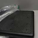 Bed Step for High Beds Adults - 3.35" Barefoot-Comfortable TPE Soft Pad Mobility Step Stool for Seniors & Post Surgery, 600lb Heavy Duty Anti-Flip Step for Car, SUV, RV & Bathroom (Black-Black)