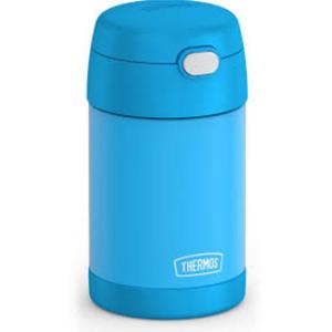 THERMOS FUNTAINER Insulated Food Jar, 16 Ounce, Kid Friendly Food Jar, Blue