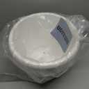 Plastic Flower Pots Planters For Indoor Plants, 4 Pack 14 Inch White Plant Pots With Drainage Hole & Tray, Modern Decorative Large Plant Pot With Saucer For Indoor Outdoor Plants Garden House Planter