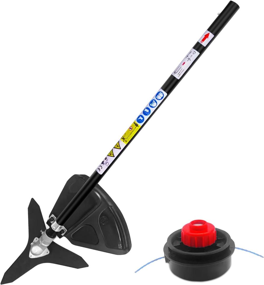 kerlista Brushcutter Attachment String Trimmer Attachment fits for Kobalt powerworks carftsman Troy-bilt Trimmer Plus McCulloch ryobi Sting Trimmer Black
