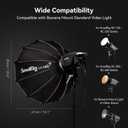 SMALLRIG Parabolic Softbox LA-D85 85cm Quick Release, Compatible with SmallRig RC 120D/RC 120B/RC 220D/RC220B and Other Bowens Mount Light