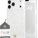 Cocomii - Rectangle Case Compatible with iPhone 17 Pro - Compatible with MagSafe, Opalescent Pearl, Glitter Sparkle, Glossy, Magnetic Phone Case for iPhone 17 Pro 6.3 inch, Opal Nebula