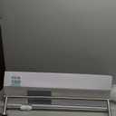 Amazon Basics Straight Modern Towel Bathroom Bar, 24 inch, Satin Nickel