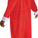 Disguise Sonic Knuckles Adult Costume, Official Sonic Movie 3 Hooded Jumpsuit for Men and Women, Adults Size S/M