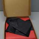 Mahjong Mat with Black Carrying Bag, Anti Slip and Noise Reduction Table Cover for Mahjong, Poker, Card Games, Dominoes, Board Games, Slip Resistant Mat (RED)