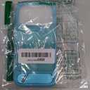 SUPFINE Magnetic for iPhone 17 Pro Case (Built-in Invisible Kickstand)(Compatible with MagSafe)(Military Grade Drop Protection) Translucent Matte Shockproof Phone Cover,Lake Blue