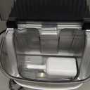 Amazon.com: Kismile Nugget Ice Makers Countertop,Portable Ice Machine with Crushed Ice, 35lbs/Day,Self-Cleaning,One-Click Operation for Home Use(Silver) : Appliances