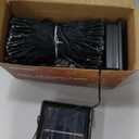 JMEXSUSS 2 Pack Solar String Lights Outdoor Waterproof, Total 400 LED 151FT Solar Christmas Lights Outdoor, 8 Modes Christmas Light for Outside Patio Yard Tree Decorations, Warm White