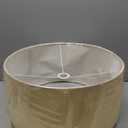 Adesso Floor Lamp with Walnut Birch Wood & Natural Linen Lampshade - 3-Way Adjustable Brightness, Lamp for Bedroom, Living Room, and House Dcor, 60 x 19