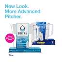 Brita Small 6 Cup Denali Water Filter Pitcher with 1 Brita Standard Filter, Made Without BPA, Bright White
