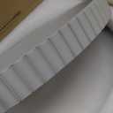 Oval Tray for Coffee Table Dcor 13" Concrete Modern Decorative Trays Home Dcor Accents -Circle Coffee Table Centerpieces - Island Decor Contemporary Decor Tray (Premium Grey)