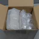 Jenaai 100 Pcs DIY Clear Fillable Christmas Ornament 5 Sizes Plastic Hanging Spheres Decorative Balls for Christmas Party Holiday Valentine's Day Wedding Home Decor