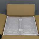 Kmiectse Clear Storage Bin with Lid 3 Pack 【Stackable & Sturdy】 Plastic Multifunctional Folding Storage Bins for Bedroom, Living Room, Study,Room, 23 QT Folding Box with Magnetic Door