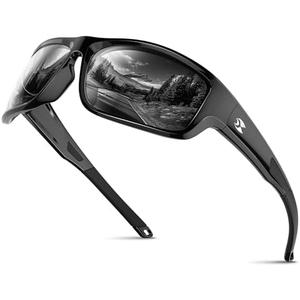 suoso Sports Polarized Sunglasses for Men: Women UV400 Protection Wrap Around Sun Glasses for Golf Fishing Running Driving