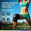 Modvel Knee Brace with Side Stabilizers & Patella Gel Pads for Pain Relief and Joint Support Breathable, Non-Slip Compression Sleeve for Men & Women, Arthritis, Meniscus, ACL Recovery