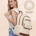 LOVEVOOK Laptop Backpack for Women,15.6 Inch Fashion Travel Backpack with USB,Large Capacity Backpack Purse,Water-resistant fits College Work Business Travel