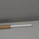 Bathroom Shower Glass Door Bottom Seal Strips, Length 39 Inch 2PCS Transparent PVC Door Bottom Seall Strips for 3/8" (10MM) Thick Framless Glass Panel