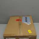 ZMISHIBO Ceiling Fans with Lights and Remote, 19.7'' Low Profile Ceiling Fan, 3000-6000K Dimmable Modern Flush Mount LED Fan Light, 6 Wind Speeds, Black Fandelier Ceiling Fans for Bedroom