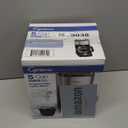 Capresso 5-Cup Mini Drip Coffee Maker, Black and Stainless Steel