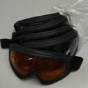 OXG 5 Pairs Motorcycle Goggles for Youth Men Women, ATV Ski Goggles Anti-UV Dustproof Windproof Dirt Bike Goggles Fit Helmet