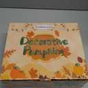 winemana Fall Decorations for Home - Set of 6 Artificial Pumpkin, Berry & Pine Cone Table Centerpiece for Office, Thanksgiving, Bathroom Kitchen Autumn Decor (Mixed-3)