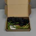 IPOPU Black Poppies Flowers Artificial 10PCS Real Touch Faux Poppy Realistic Black Flowers Fake Poppies for Veterans Day Floral Centerpieces, Tables, Wedding Decorations, Reception