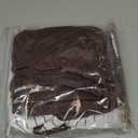 PINSV 2 Piece Sets for Women Summer Casual Outfits Jersey Shirts and High Waisted Short Sets (X-Large, Brown)