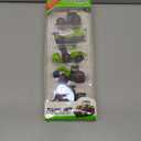 5 Pack Diecast Farm Tractor Toy, Toddlers Farm Toys Tractor Vehicles with Combine Harvester, Forage Harvest, Mini Farming Truck Toys for Kids Boys Ages 3 4 5 6 7 Birthday Gifts Easter Basket Stuffers