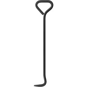 Olympia Tools 5/8 x 24 in. Manhole Cover Hook, for Lifting Manhole Covers & Storm Drain Cover, Versatile Lifting Hooks, Rigid Steel Tool