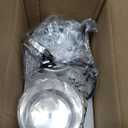 5-in-1 Split Glasscup Electric Milk Frother, 14oz One-Touch Foam Maker & Steamer for Latte/Cappuccino/Hot Chocolate, 600W Automatic Milk Warmer & Cold Froth, Dishwasher-Safe Glasscup BPA Free